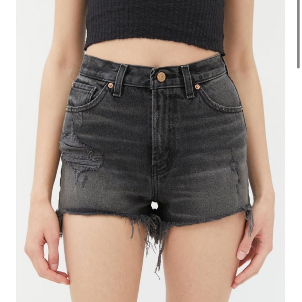 Urban Outfitters BDG Faded Black Shorts